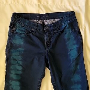 Rock & Republic Blue Tie Dye 6 M Pants